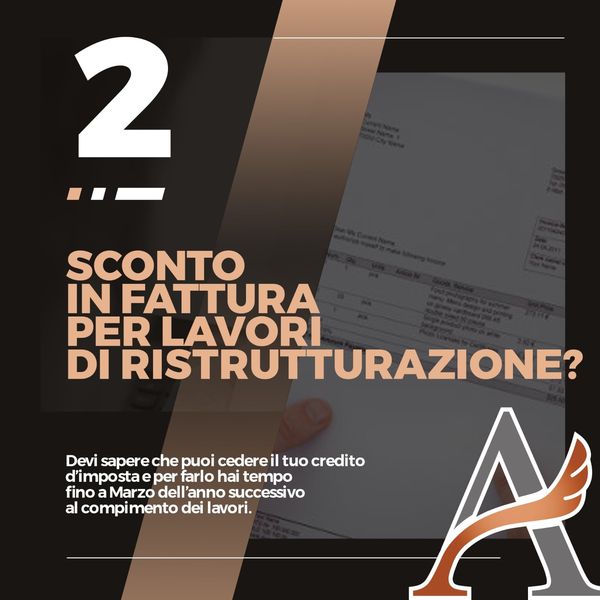 Sei un imprenditore edile e il tuo cliente ti richiede lo sconto in fattura per lavori di ristrutturazione?